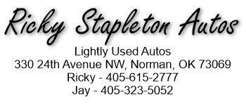 Ricky Stapleton Autos Web Logo